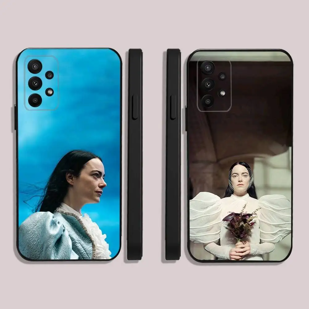 

Movie P-Poor Things Phone Case For Samsung S25,23,22,30,24,10,9,Ultra,Plus,Lite,FE,5G Black Soft Case
