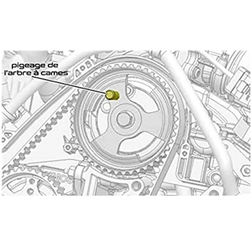 4PCS Engine Timing Pins Locking Tool Kit For 1.4 and 1.6 HDI / TDCI PSA Peugeot / Citroen /  Ford / Volvo / Mazda / Suzuki