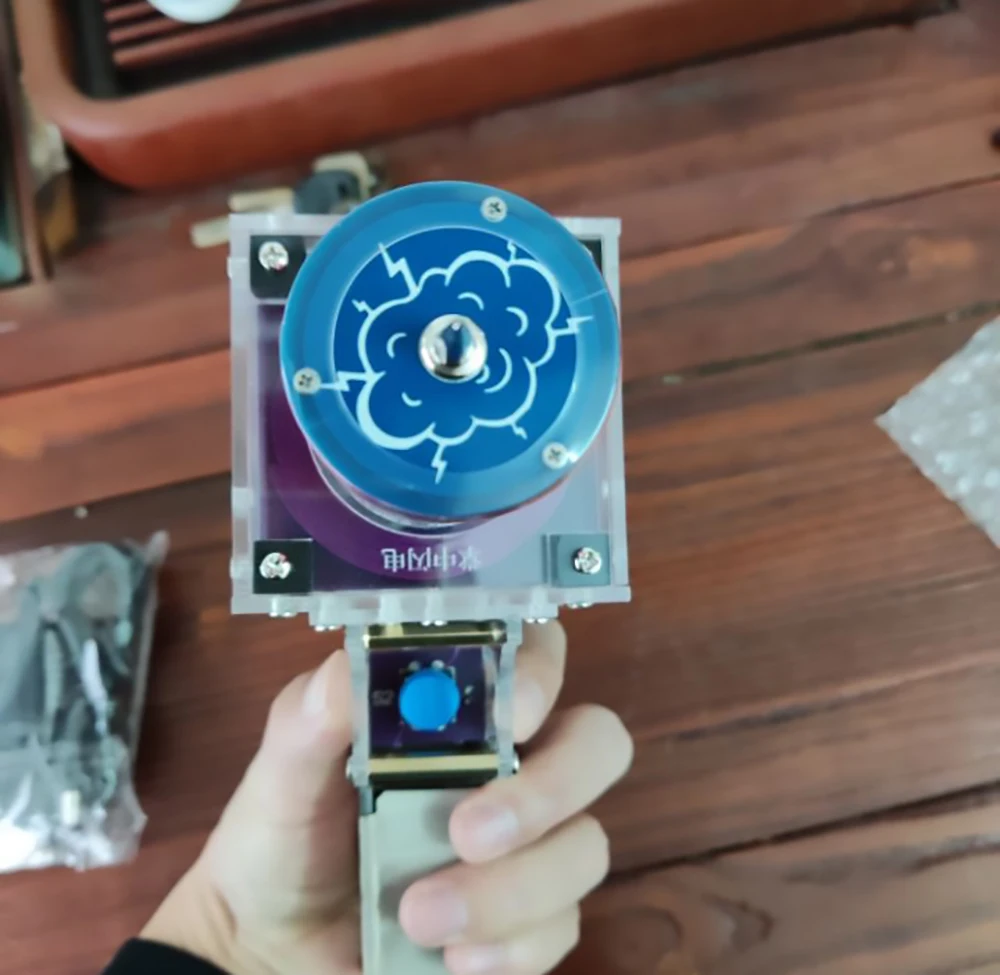 Tesla-Spule tragbare Trigger-Modus Tesla-Spule Handheld künstliche Blitz DIY