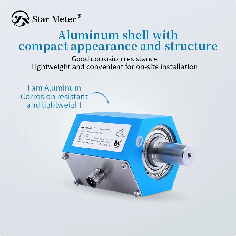

Высокоточный динамический датчик крутящего момента YBNJ11 2026 года с бесконтактным подключением к валу, электронный измерительный прибор OEM