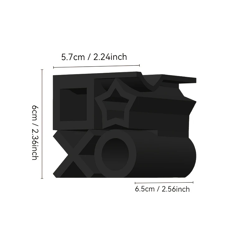 حامل عرض وحدة التحكم في الألعاب، قاعدة حامل وحدة التحكم على الموضة، أرفف زخرفية رائعة لسطح المكتب لجهاز PS4 PS5