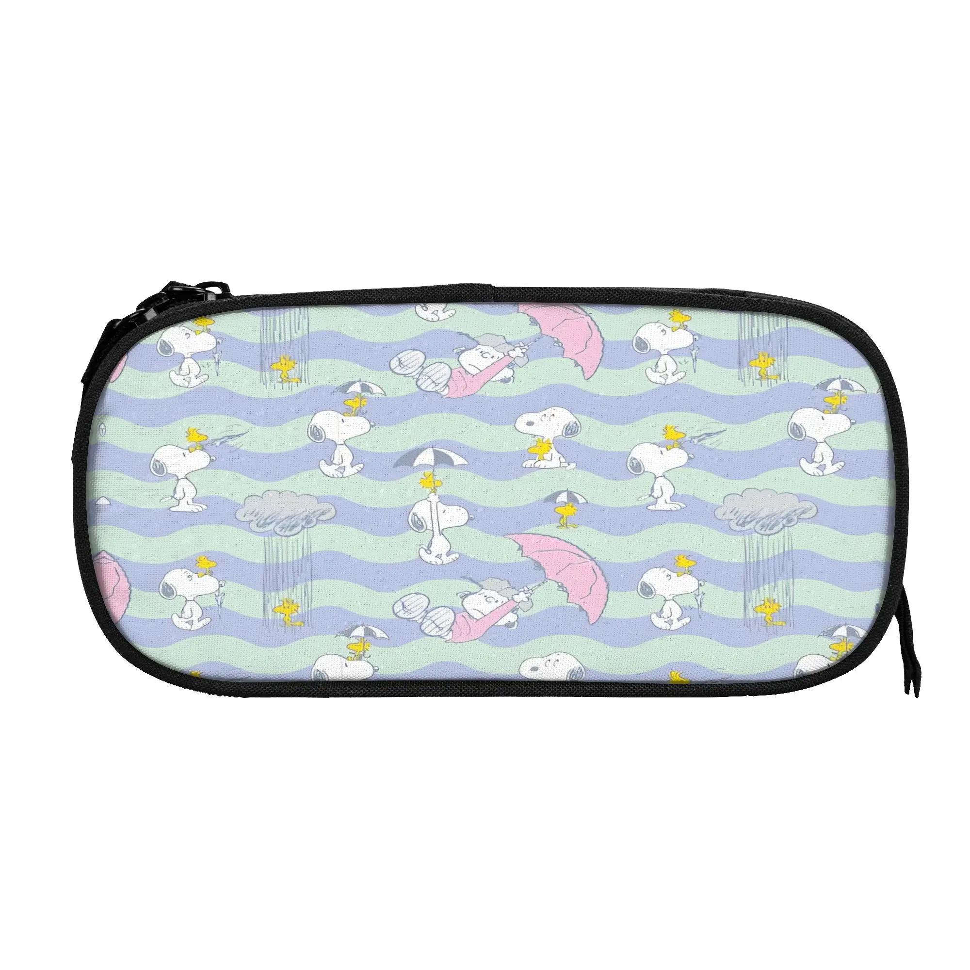 

Snoopys cartoon dog Accessories Pen Box Large-capacity Kids School Supplies Pencil Bag Birthday Gift