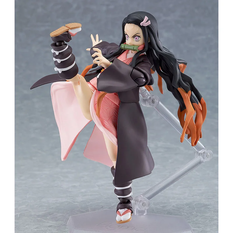 100% Original Figma 508 Demon Slayer Kimetsu No Yaiba Nezuko Kamado DX In Stock Anime Action Collection Figures Toys