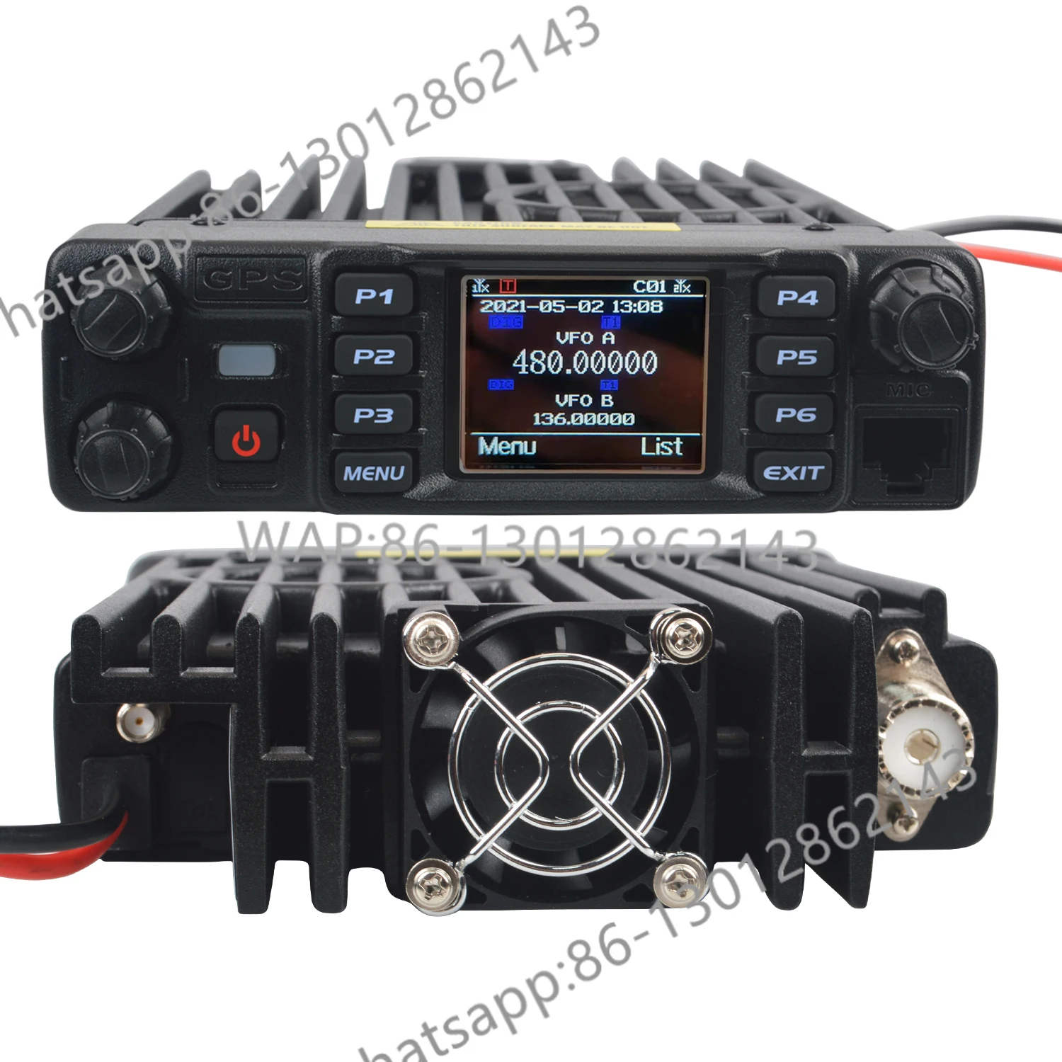 

Anytone AT-D578UV Plus VHF UHF Air Band Receive GPS APRS Bluetooth PTT DMR Digital Repeater Function FM Mobile Radio AES256