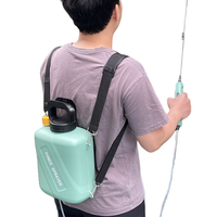 6L Electric Garden Sprayer USB Charging Handheld Plant Sprinkler 2000mAh Garden Irrigation Sprinkler for Garden Lawn Farm