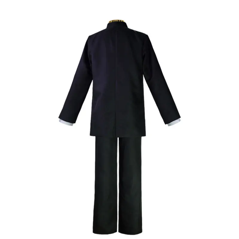 Kageyama shigeo mob cosplay traje anime mob psico 100 peruca preto uniforme escolar jaqueta calças dk outfit festa de halloween para homem