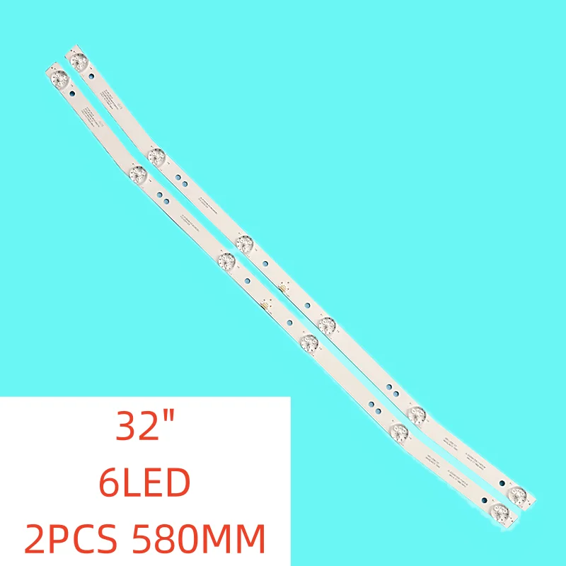 

New LED Backlight for JS-JP32DM061ED.902(00326) R72-32D04-029 MS-L2082 V1 MS-L3655 JL.D32061330-114ES-M HY-L320B1 BBK 32LEM-1043