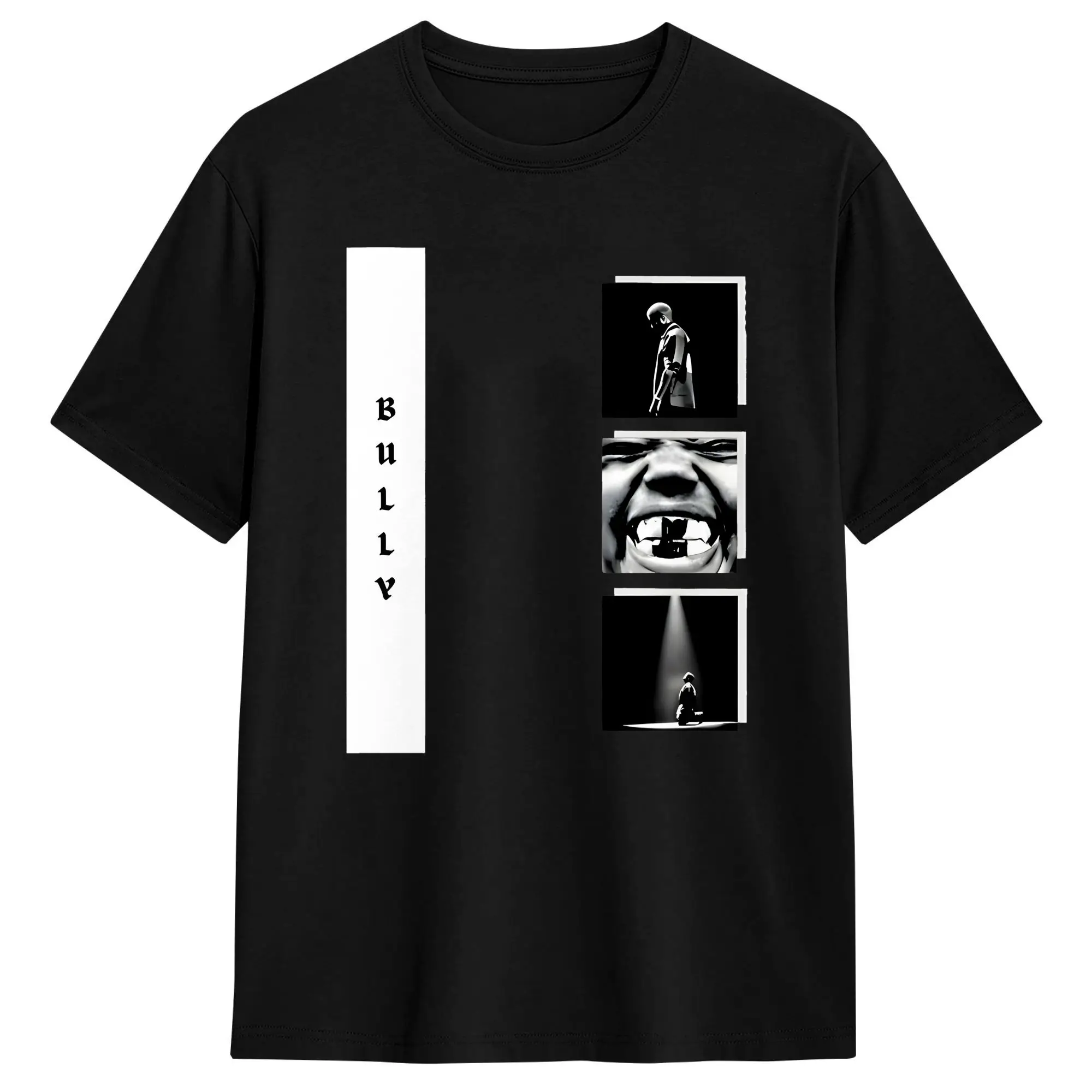 Мужские футболки Kanye West Yeezy Album Bully, хлопковые топы, летняя винтажная футболка с короткими рукавами, футболка с круглым вырезом, хипстерский дизайн