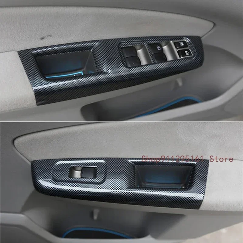 

Для Subaru WRX STi 2007-2011 карбоновый стиль внутренняя панель приборной панели консоли ручки чаши стеклоподъемник переключатель панель Крышка отделка