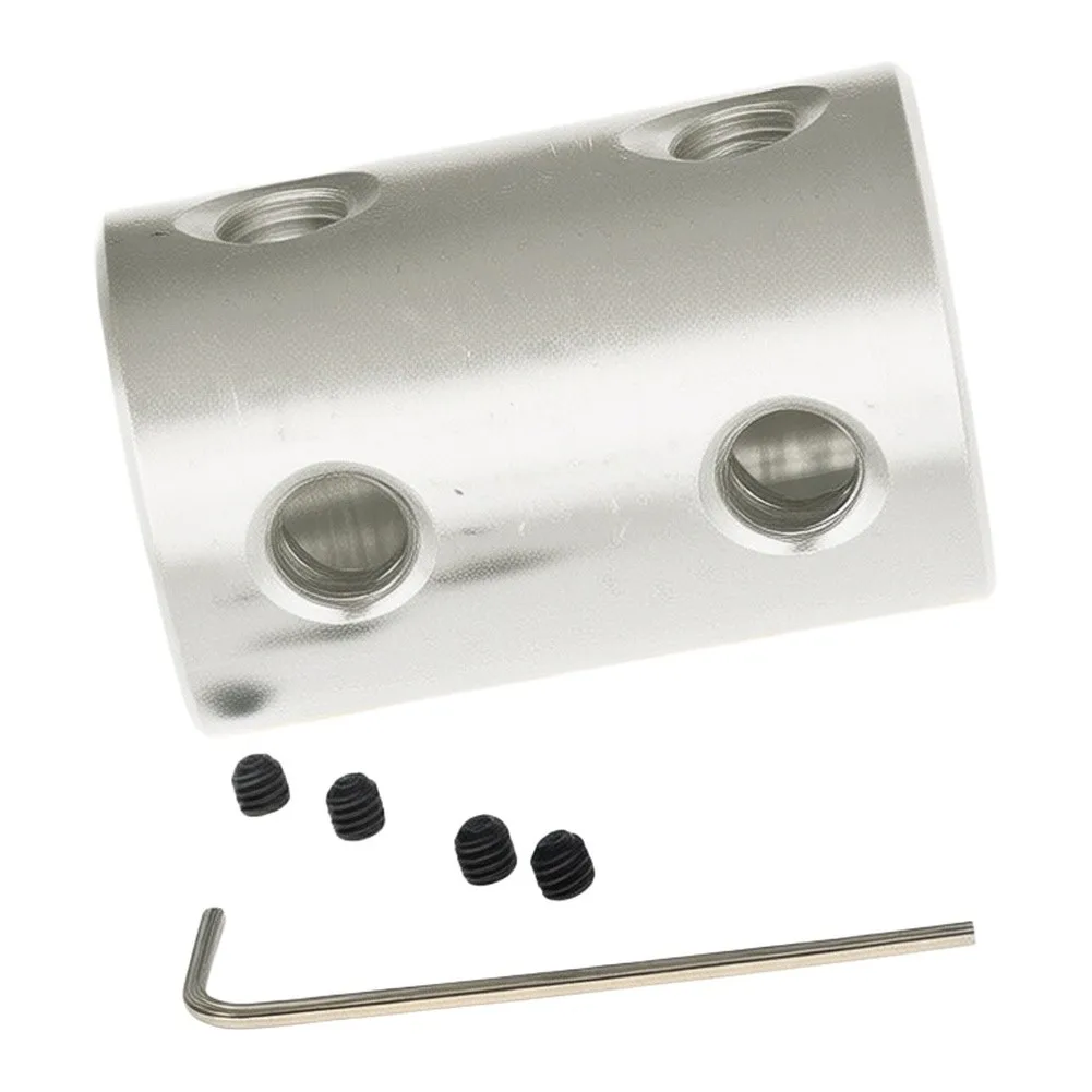 4mm to 10mm Motor Shaft Coupling with 90 Degree Mounting Configuration and Four Screw Fastening in GB Compliant 45 Steel