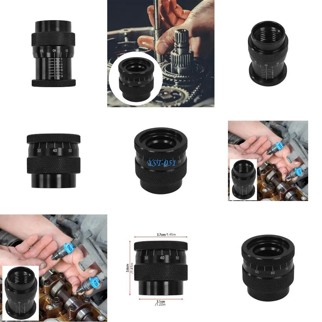 

E15A Automotive Adapters Spring Height Measurement Tool 1.6 2.2 Inches Ranges Durability Metal Micrometric With Clear Scale