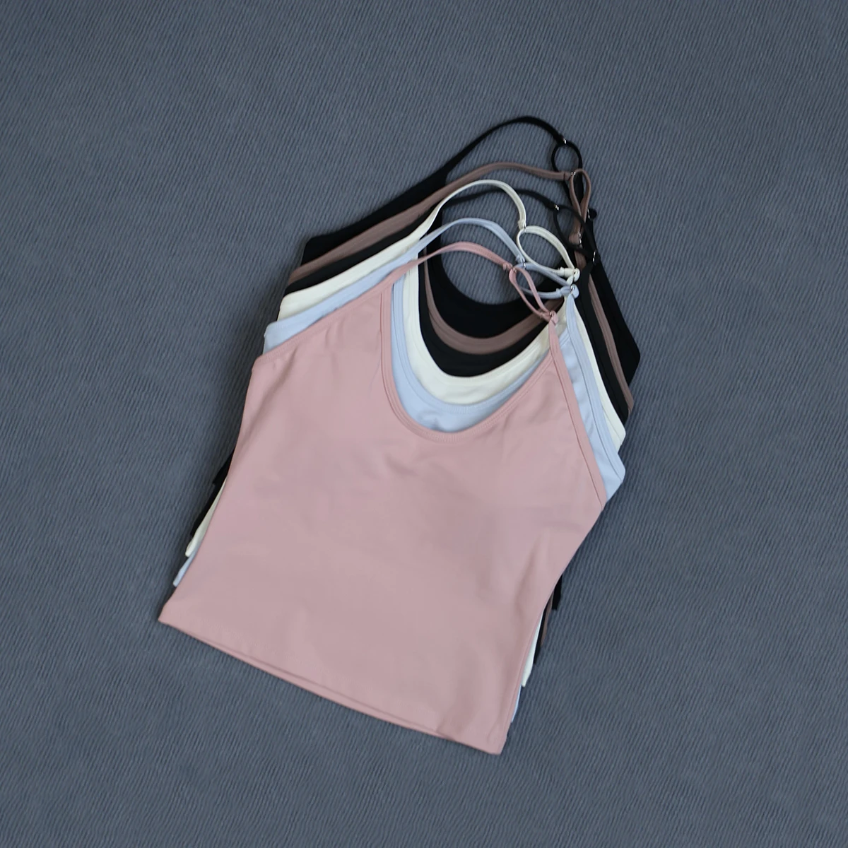 Ctenkevet Women's Backless Quick-Dry Sports Tank Top Sleeveless Shock-Absorbing Support for Running Gym-Cycling Top Female