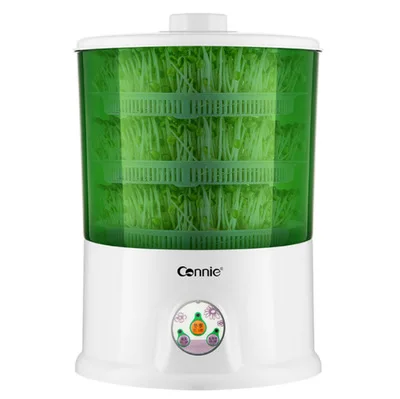 220V Hộ Gia Đình Điện Tự Động Giá Đỗ Máy Công Suất Lớn Đa Năng Khỏe Mạnh DIY Hạt Giá Đỗ Máy Làm