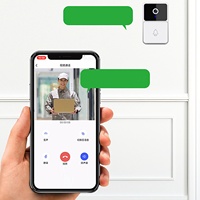 ZK30 Wireless WiFi Video Doorbell Camera 480P HD Night Vision Two Way Voice Intercom Video Doorbell for Home