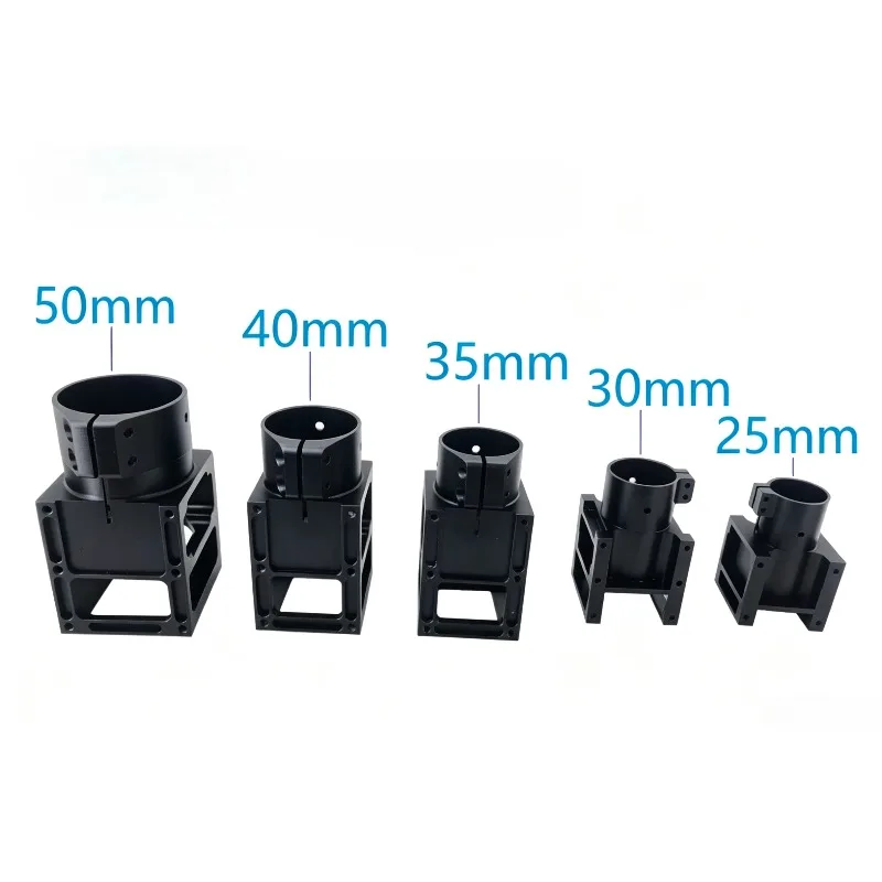 25, 30, 35, 40, 50mm Carbon Tubes for Plant Protection Drones , Folding Fixed Mount Body Connectors