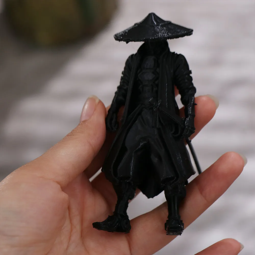 Crafts Funny Ninja Statue Creative Multi-functional 3D Printed Warrior Ornament Decorative Model Samurai Ornaments Study Room