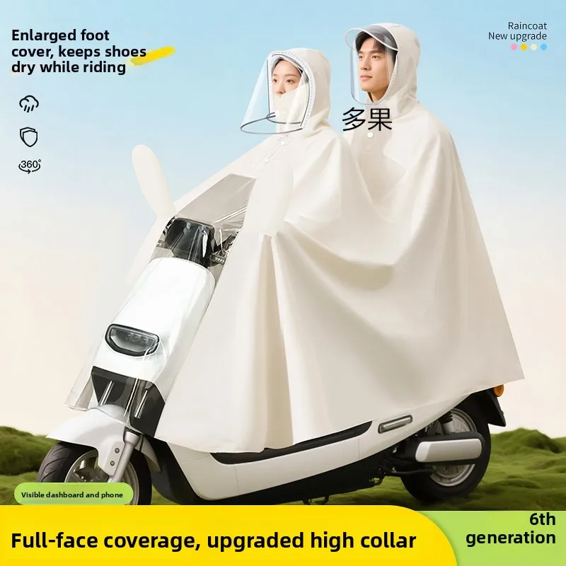 long-version-unisex-adult-bike-riding-raincoat-full-body-waterproof-raincoat-for-parent-child-riding-vehicle