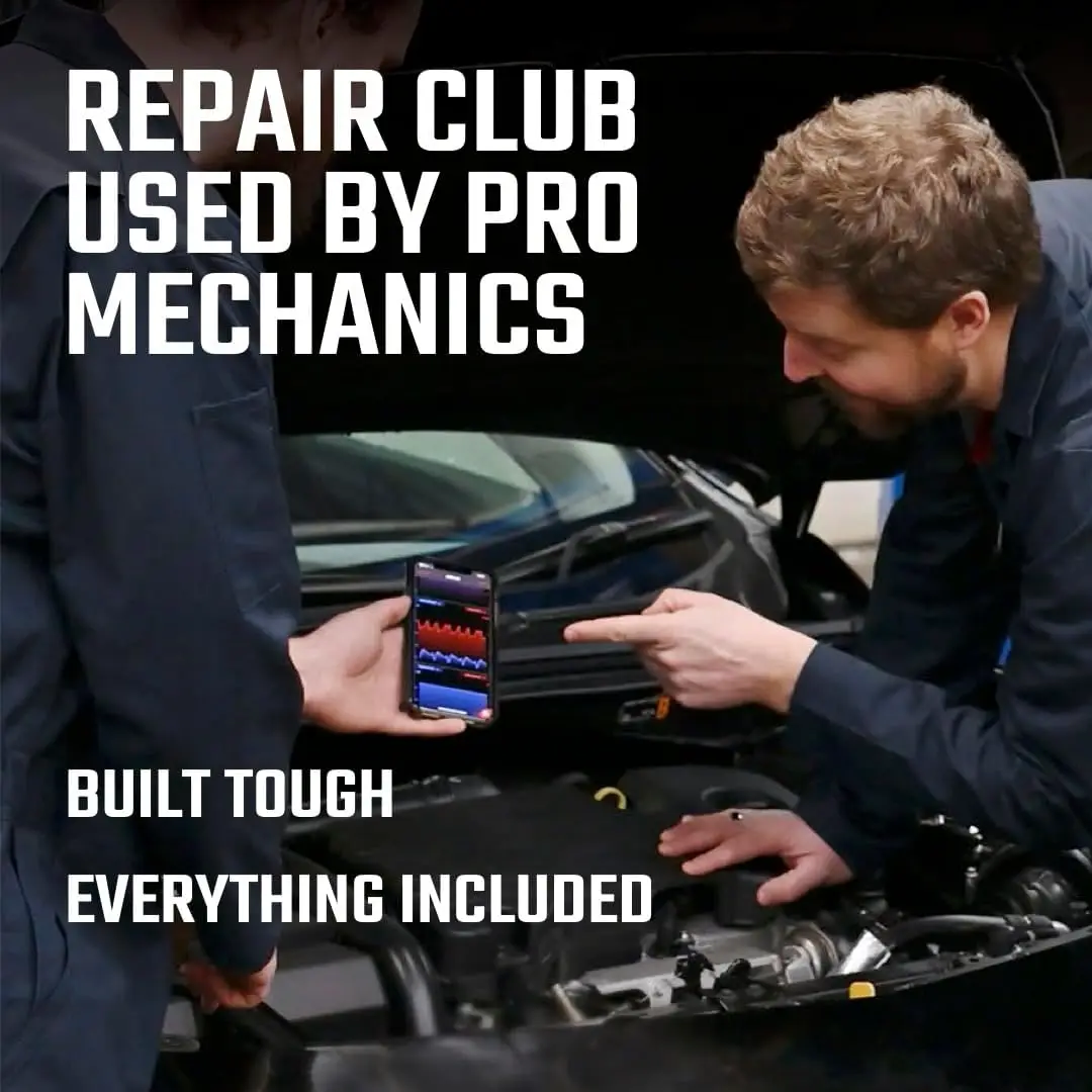 Ferramenta profissional de diagnóstico automático OBD-II para mais de 1996 carros, compatível com iPhone e Android, reparo e ajuste de automóveis