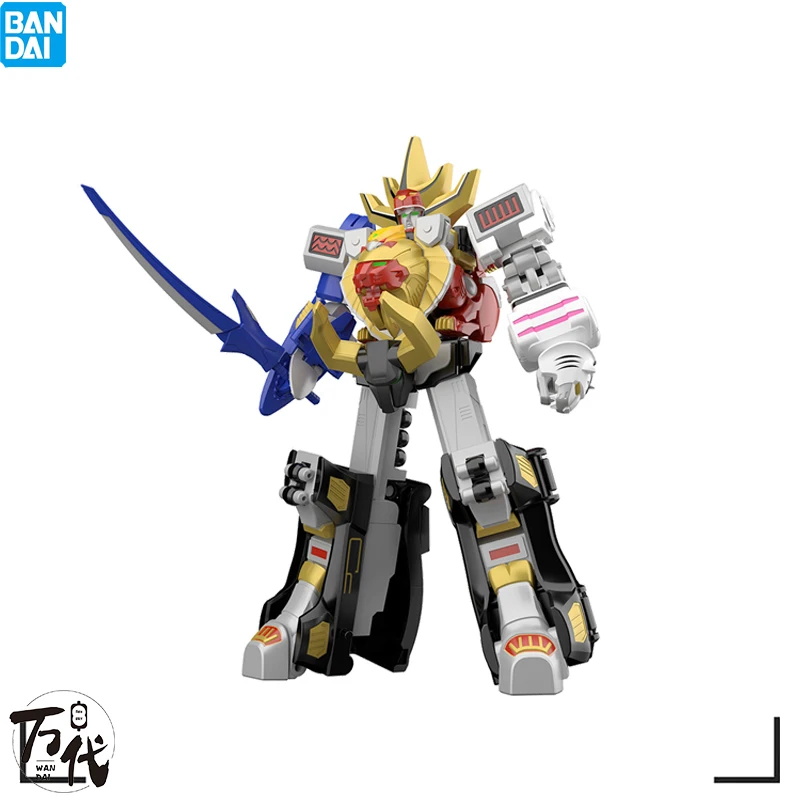 

Bandai Original Gundam PB Play Toy SMP Hyakujuu Sentai Gaoranger GAOKING Красочная аниме-фигурка в сборе Модель игрушки