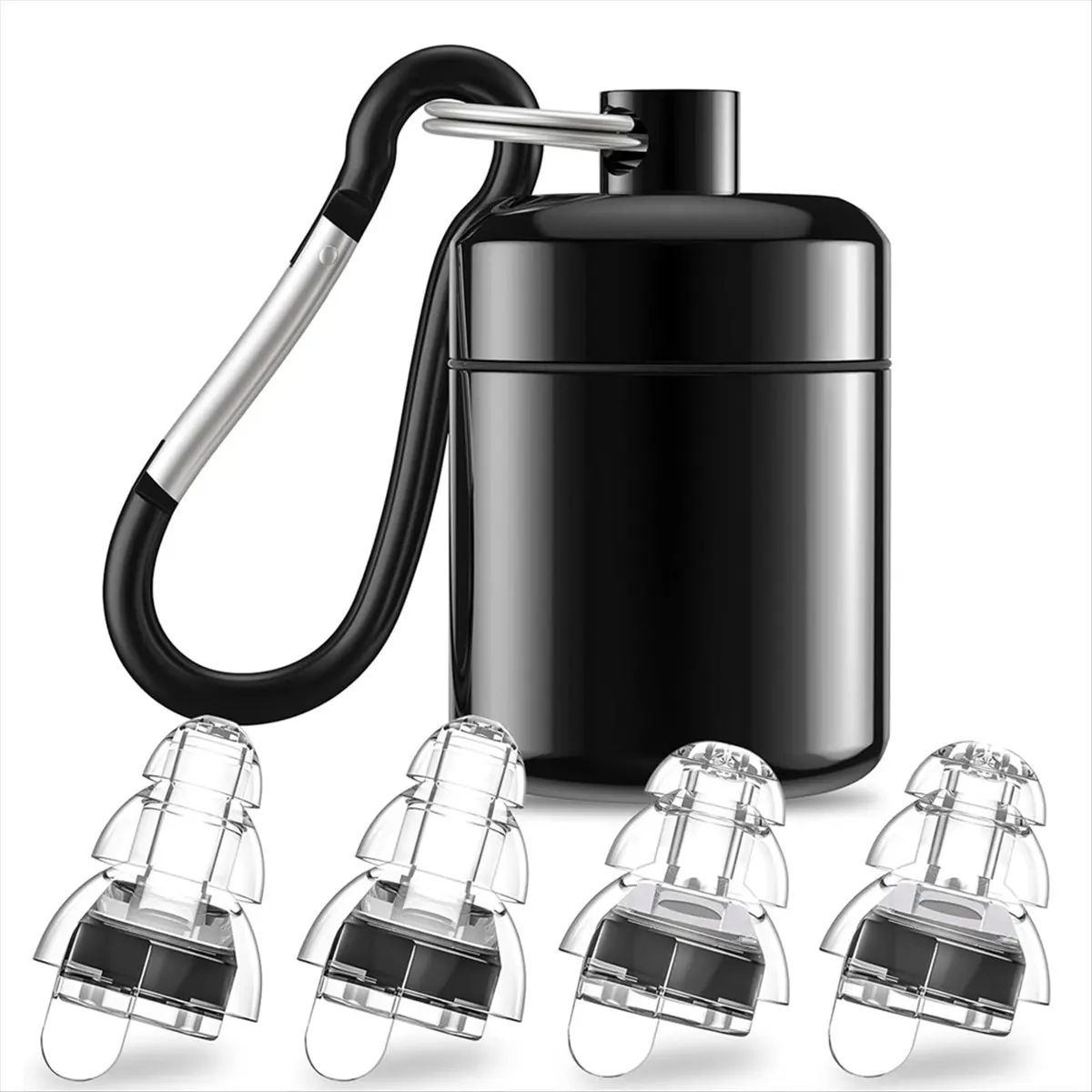 |NEWABAG|High Fidelity Concert Earplugs for Concerts Musicians,Earplugs for Noise Reduction,24Db Advanced Filter 2 Pairs