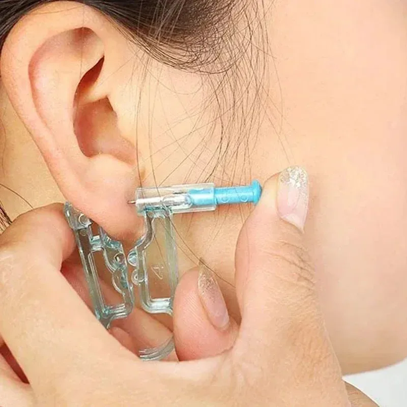1-15Pcs Disposable Ear Piercing Guns Painless Sterile Puncture Ear Piercer Machine Tool for Earrings Studs Ear Piercing Gun Kit