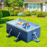 Non-Inflatable Swimming Pool Folding Hard Shell Kiddie Pool For Kids Portable Summer Water Play Toy For Children Adults And Pets