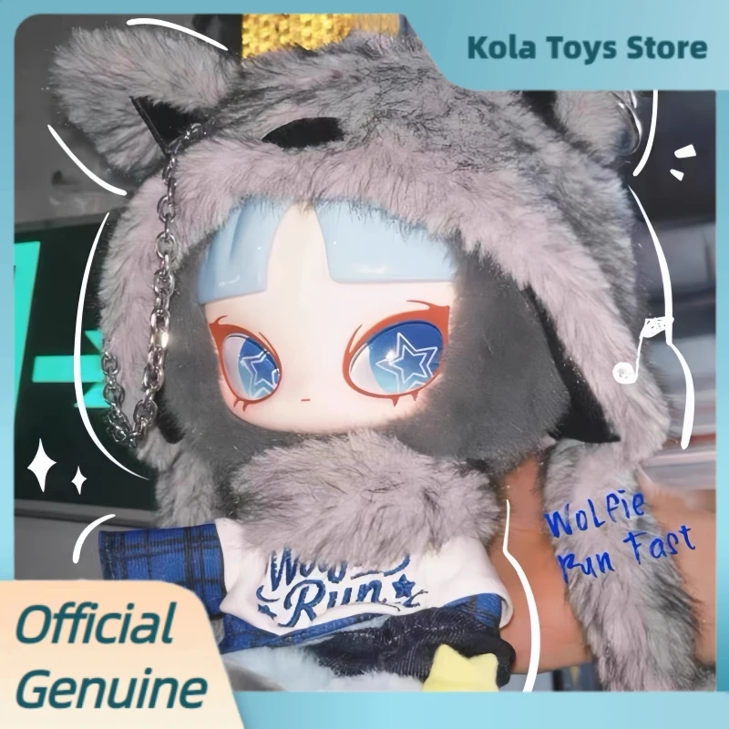 Genuine Inn Wolfie Run Fast Vinyl Plush Elevator Inn Bunny Falling In Love Valentine'S Day Elevator Figure Trendy Toys Gift