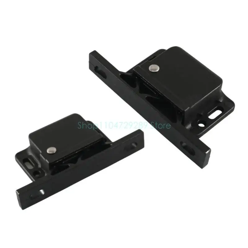 D8KE Motorhomes Drawer Door Push Latches Catch with Hardware Pack Of 8 Secure Hold Fit for Campers Cabinets Easy Installation