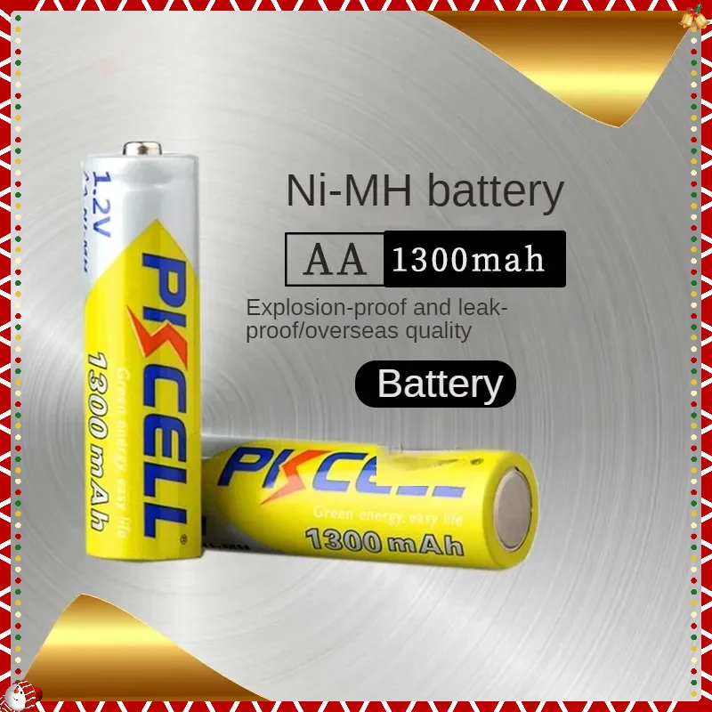 

10PCS For PKCELL 1.2v NI-MH AA Battery 1300mAh AA Rechargeable Battery Aaa Nimh Battery Batteries Rechargea for Flashlight Toys