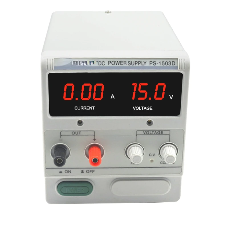 Factory Sales Longwei PS-1503D 15V 3A Factory Linear 3 Digital High Accurate Bench School Lab DC Variable Power Supply AC-DC Pow