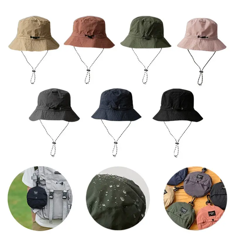 

Sun Hat Breathable Waterproof Hat Hiking Hat Lightweight For Camping Gear Summer Outdoor Activities