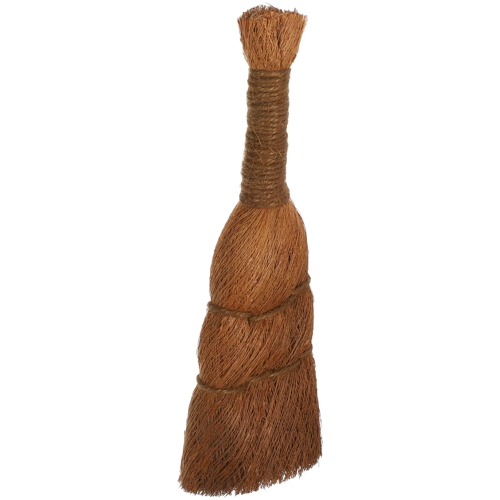 

Whisk Broom Bonsai Brush Palm Fibre Car Cleaning Quick Flowerpot Brown Planter Washing Scrub Practical