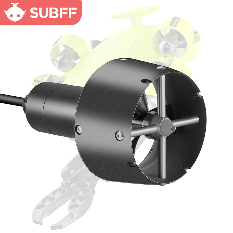 M243813 13kgf High Thrust Waterproof Underwater BLDC Thruster 674W 24V/48V Electric Boat Motor For ROV Kayak Marine Propulsion