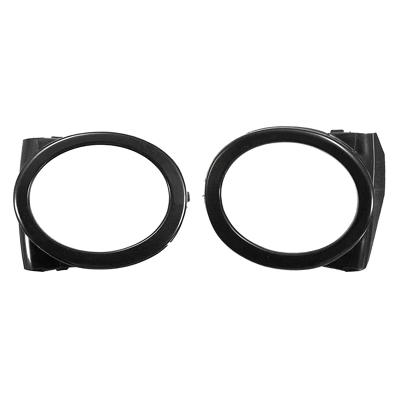 51112695255 51112695256 Black Fog Light Lamp Cover Trim Ring Fit For BMW E46 M3 2001 - 2006 Replacement Accessories