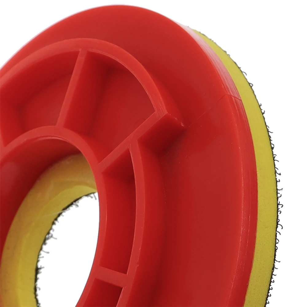 Imagem -06 - Rijilei 10 Peças Caracol Bloqueio Volta Titular 125 mm Vermelho Plástico Almofadas de Apoio para Almofadas de Polimento Diamante Caracol Adaptador de Bloqueio