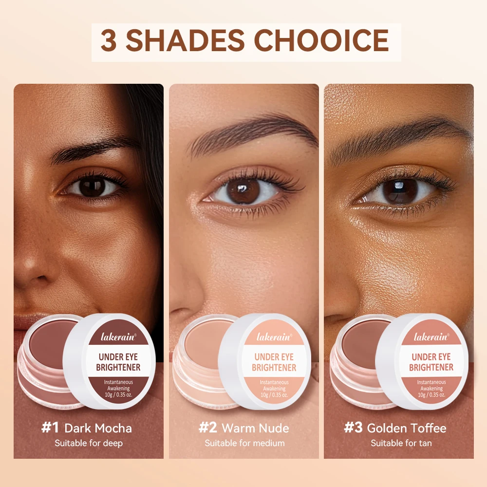 Die Haut korrigiert, hellt dunkel auf. Aufheller unter den Augen. Verbergen und hellt die Ringe auf. Nährt nackte Bräunungsfarben. Concealer-Make-up
