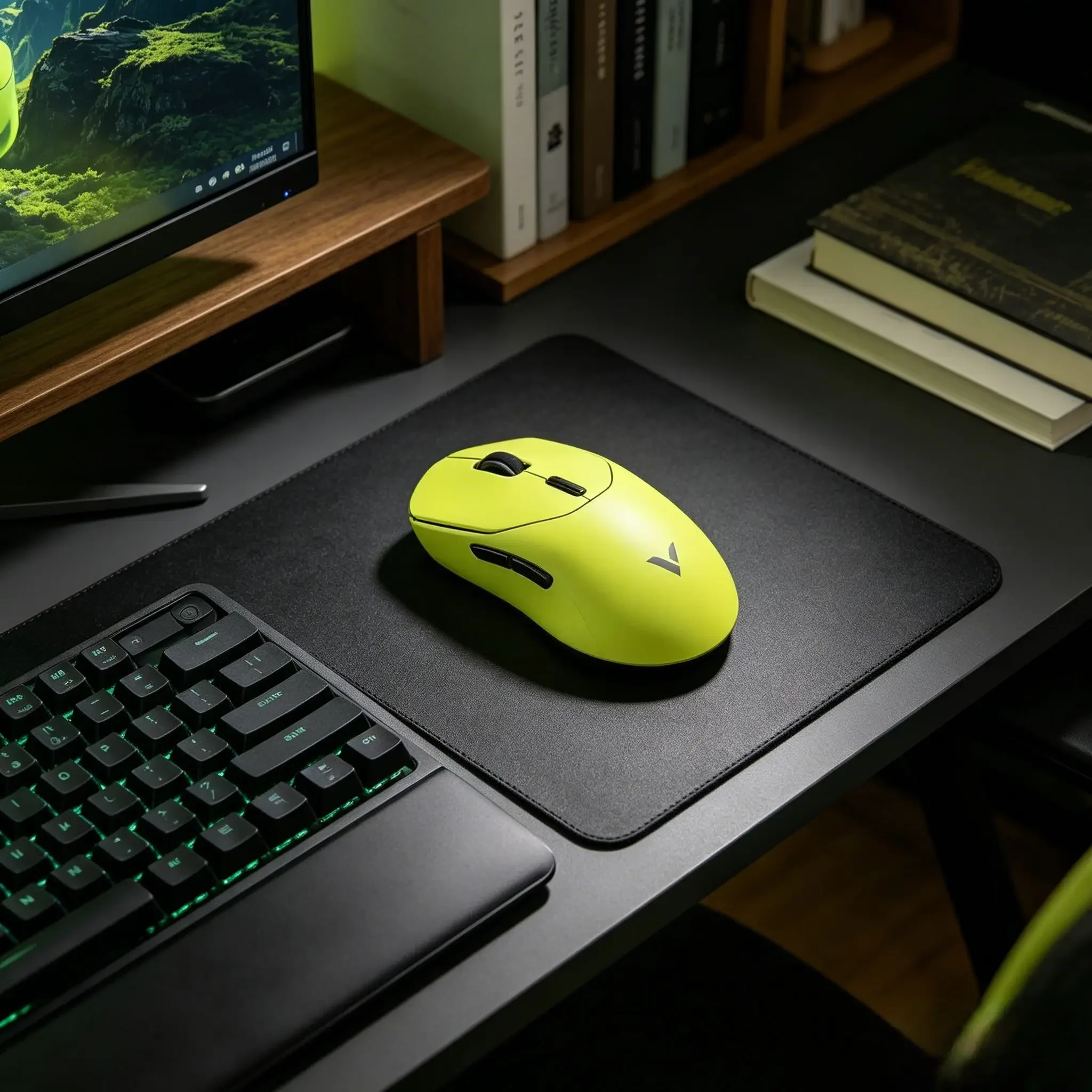 Wireless E-Sports Mouse Rapoo VT2 MAX, 8K Polling Rate, Optical Sensor, Ergonomic Shape, 53g Lightweight Design for PC & Laptop