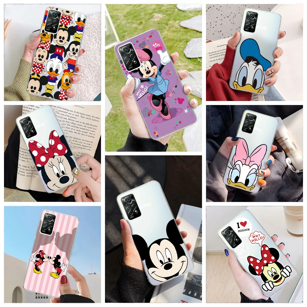 disney Donald Duck Daisy Minnie Mickey phone case For Xiao mi C 9 10 11 12 8 SE T S PRO ULTRA LITE EX Silicone soft shell case