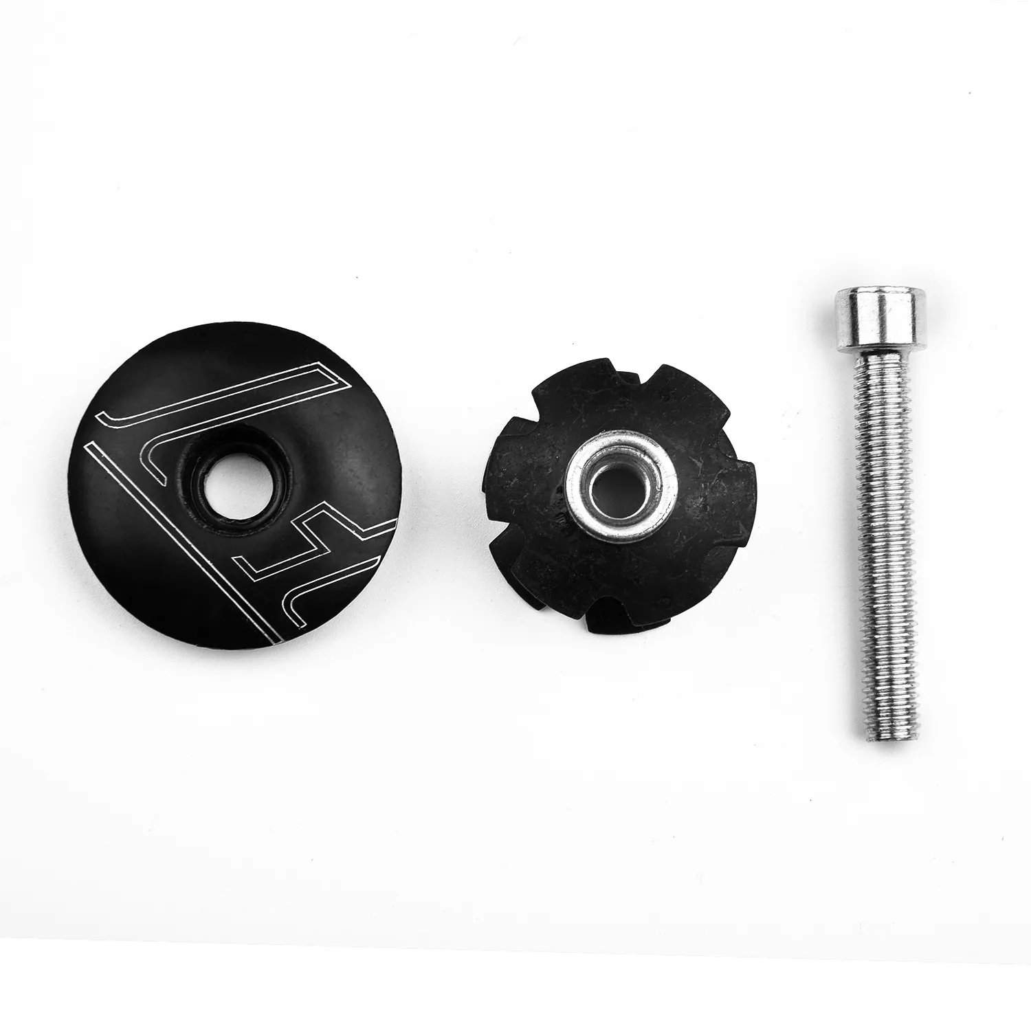 Bicycle Front Fork Mount Cores MTB Steer Tubes Headsets Flanged Fastening Bolts Star Nuts For 1-1/8" 28.6mm Bicycle Accessories