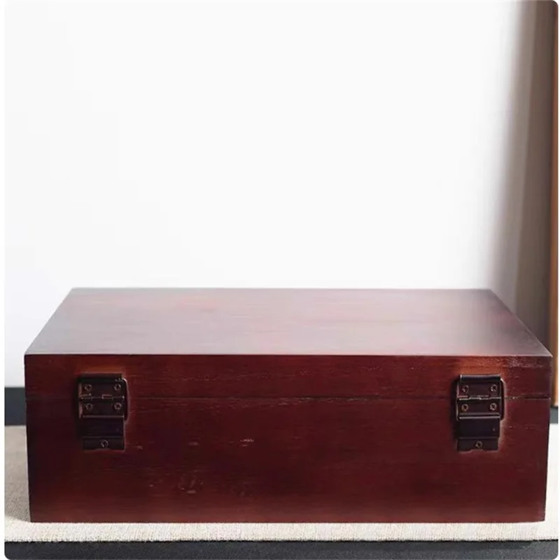 Picture 4: Wooden Deep Color Desktop Boxes, Large Store Wood Jewelry Storage