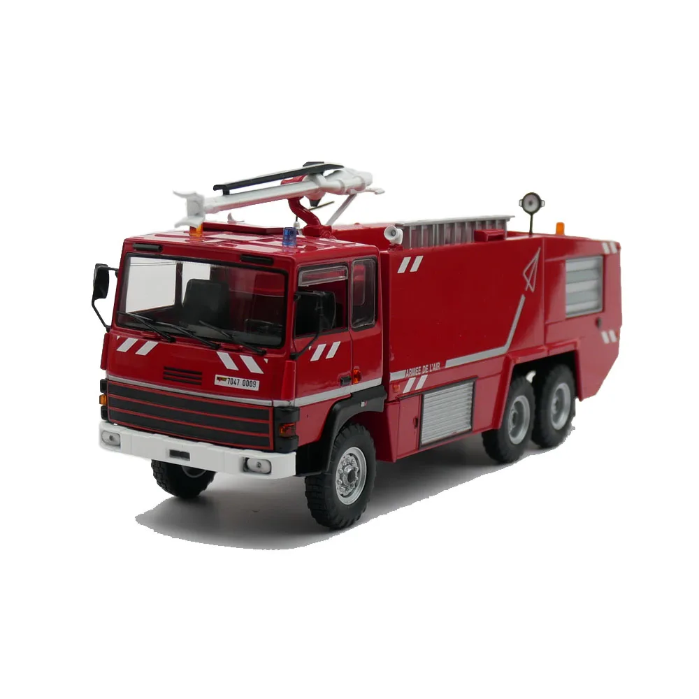 Diecast Ixo Escala 1:43 Thomas VMA 72 Aeroporto Francês Motor de Bombeiros Modelo de Liga de Espuma Brinquedo de Metal Modelo de Carro de Liga