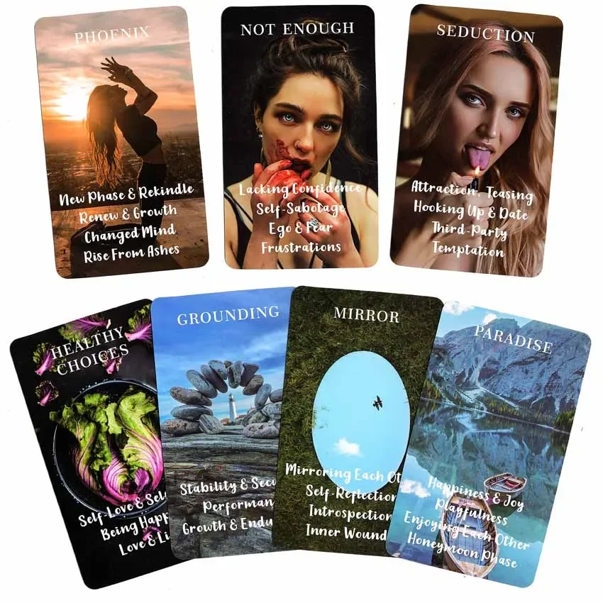 12x7 CM Situation Love Oracle Card Games Uncover What Is TrulyGoing On In A Person\'s Life