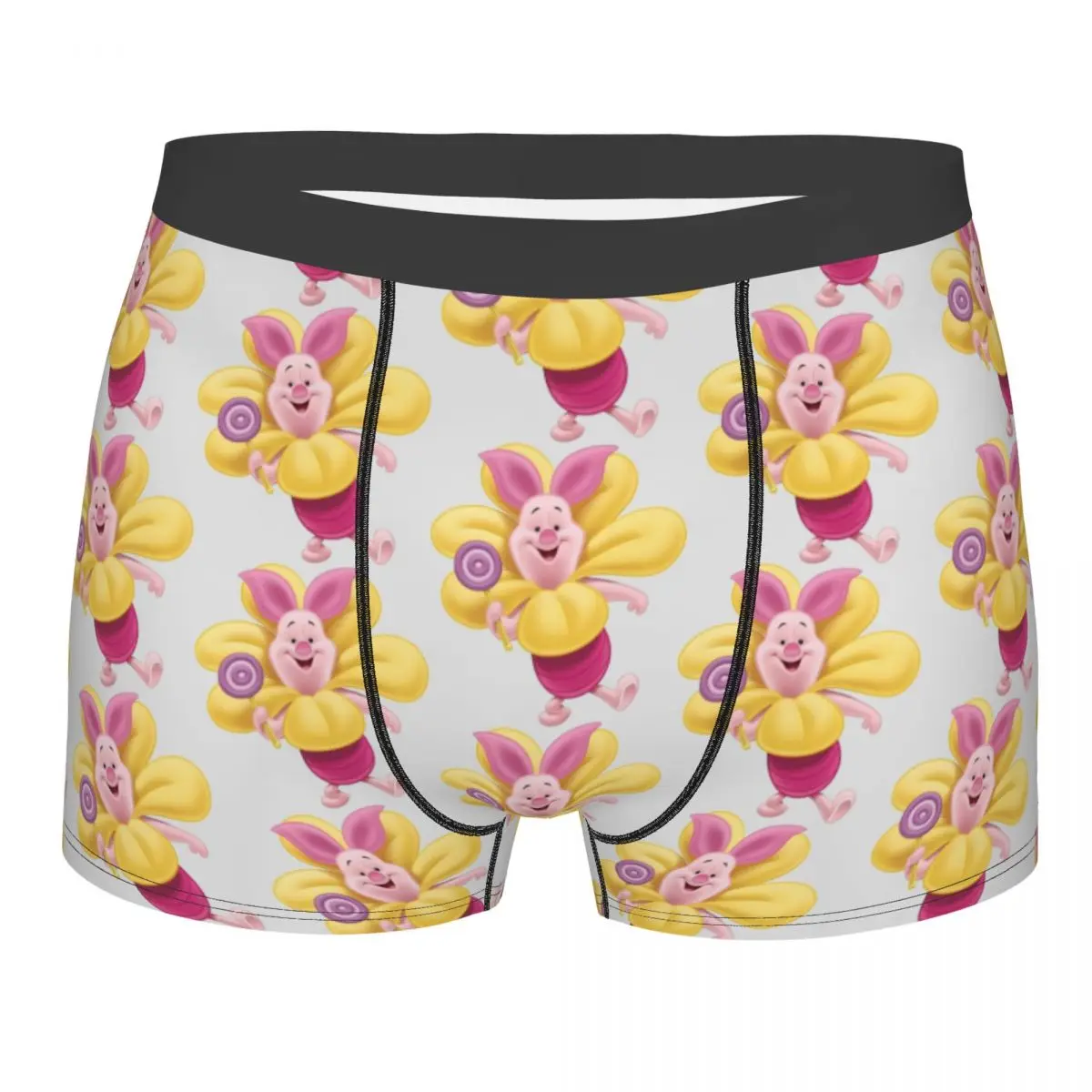 

Custom Piglet's Big Movie Cartoon Underwear Male Printed Boxer Shorts Panties Briefs Breathable Underpants