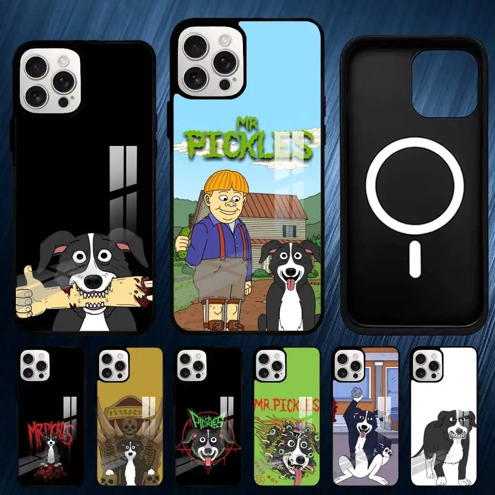 

M-Mr Pickles Phone Case For iPhone17,16,15,14,13,12,11,Plus,Pro,Max For Magsafe Wireless Charging case