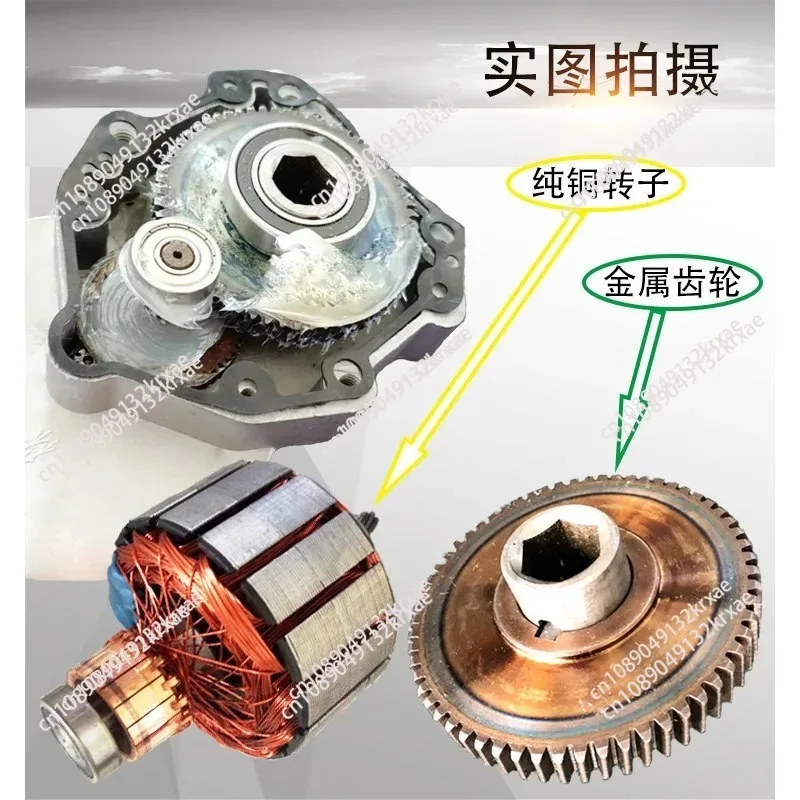 12V24V600W45 rpm, DC motor, motor, 60V fertilization with sprocket, rotary tillage, agricultural electric roller