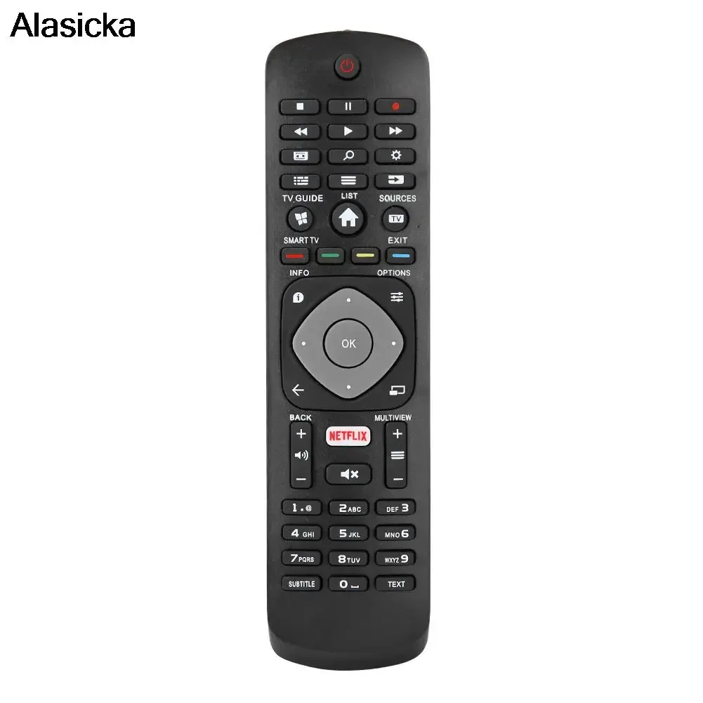 

Television Remote Control Household Bedroom Replacement Accessories for PHILIPS TV with Netflix HOF16H303GPD24 398GR08B