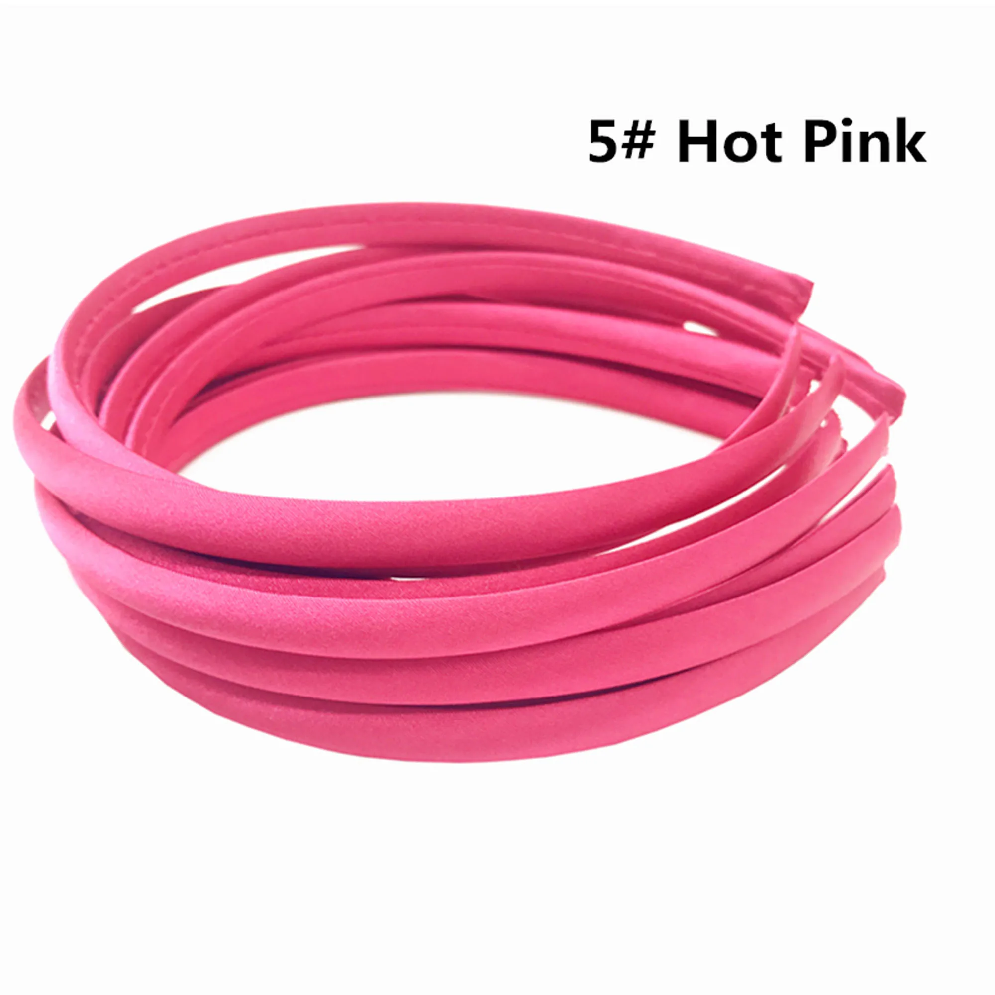10 Stück/30 Stück mit Stoff überzogenes Haarband, 1 cm, Bonbonfarben, Harz-Stirnband, Mädchen-Haarband für DIY-Kopfbedeckungen, Boutique-Geschenke – Detail 9