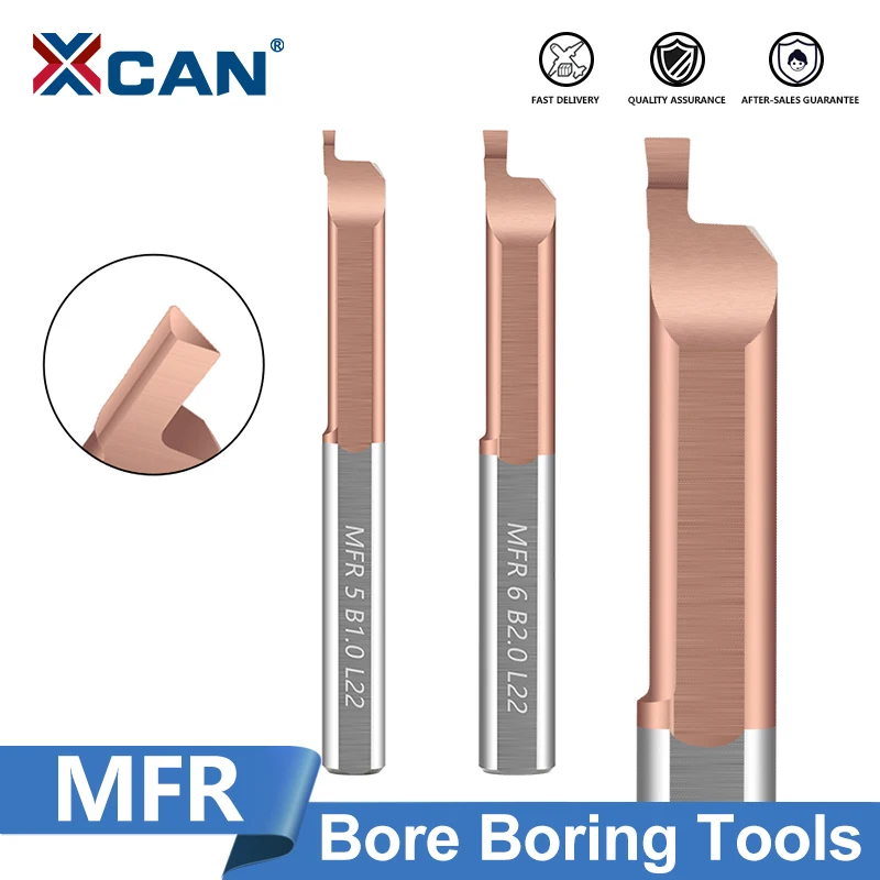 

XCAN 1pc MFR Boring Cutter Integral Small Bore Boring Tool MFR Carbide Internal Seismic Boring Tools CNC Lathe Turning Tool