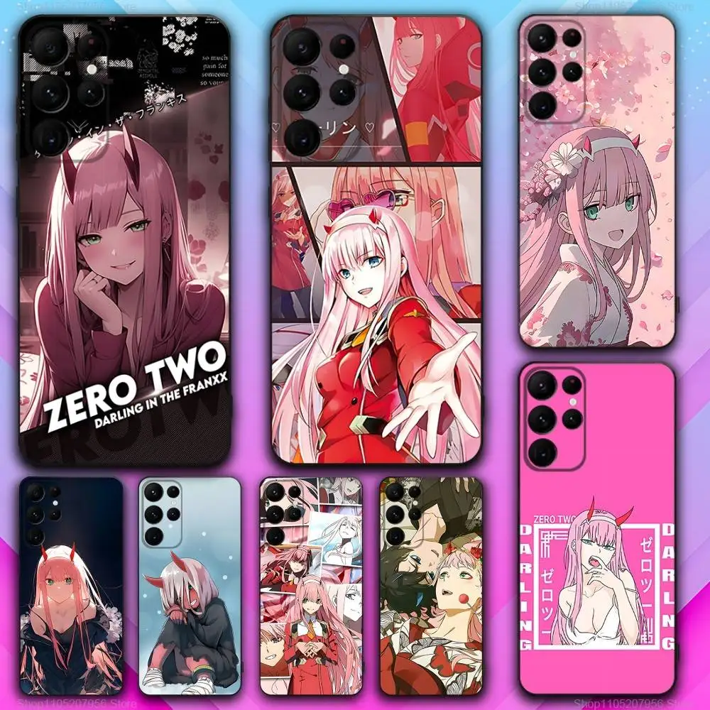 

D-Darling in the F-Franxx 02 For Samsung S30,S25,S24,S23,S22,S21,S20,Fe,Lite,5G,Ultra,Plus,Black Phone Case Ultra-Thin