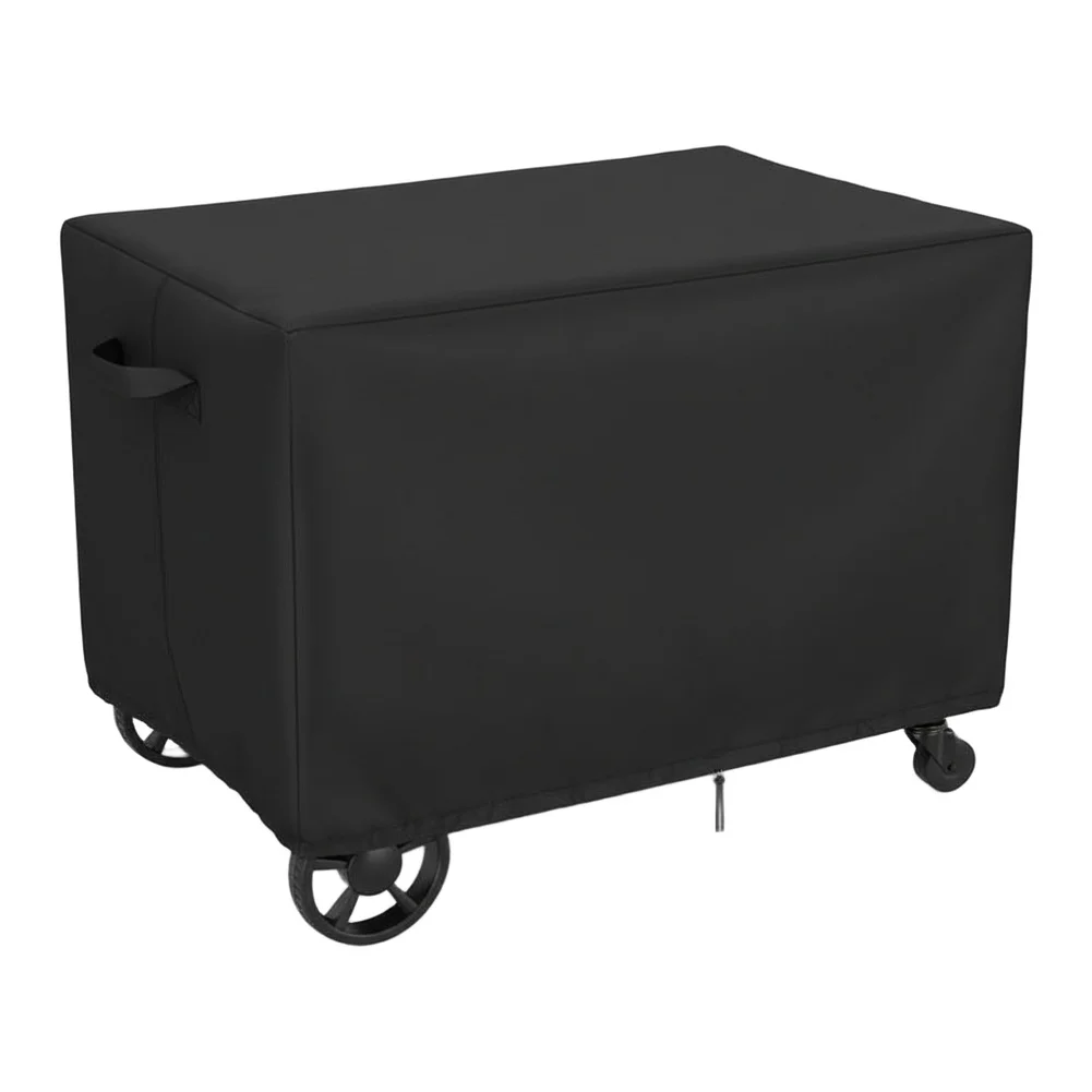 Outdoor Prep Table Grill Cart Cover 420D Oxford Fabric Water Resistant Coating Wind Resistant Outdoor Cover Outdoor Grill Cover